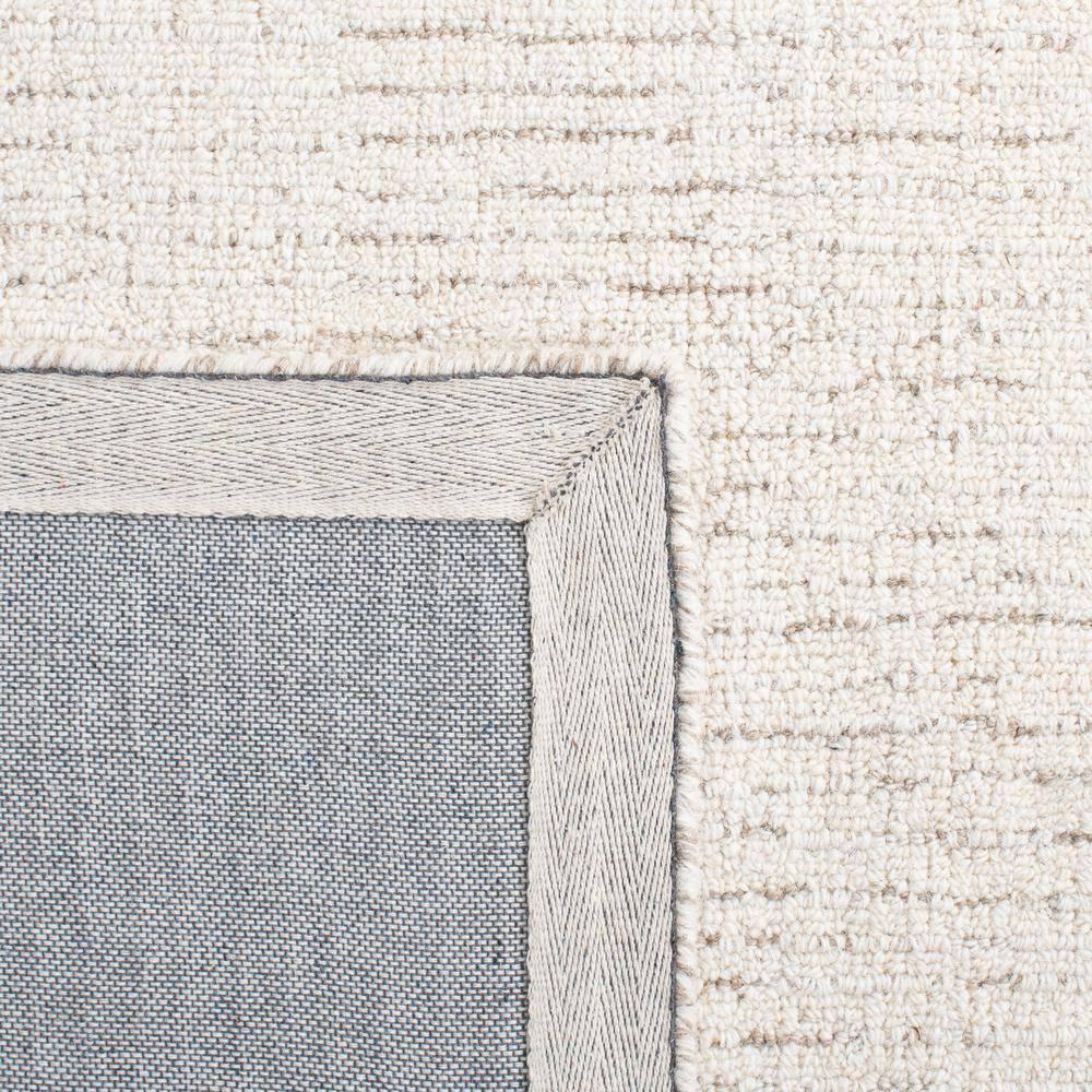 SAFAVIEH Abstract Delia Geometric Wool Area Rug, Ivory/Beige, 4' x 4' Square