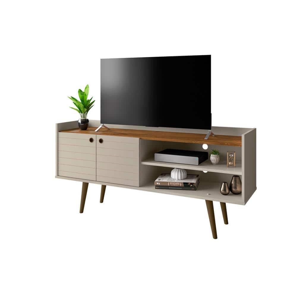 Bogart 53.54" Mid-Century Modern TV Stand  and Nature