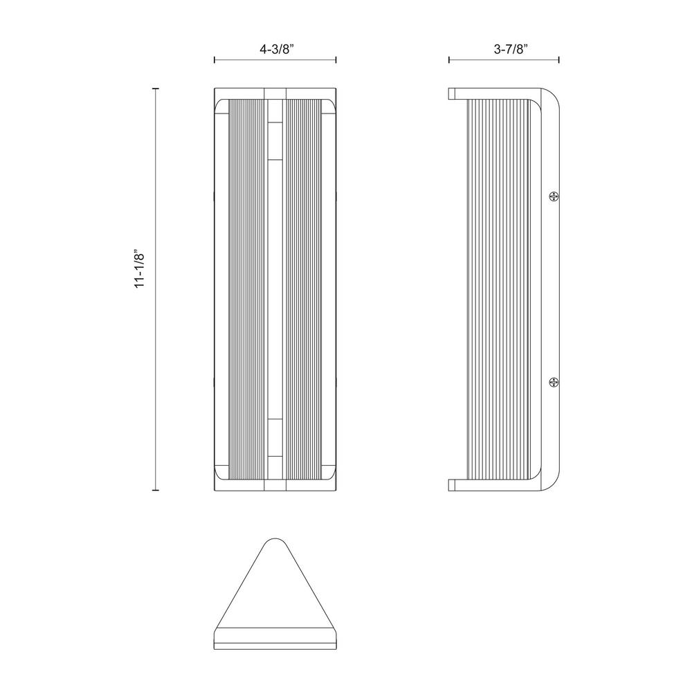 Alora Lighting Sabre Dimmable LED Bath Bar