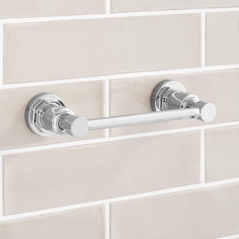 Chrome Round Wall Mounted Toilet Paper Holder