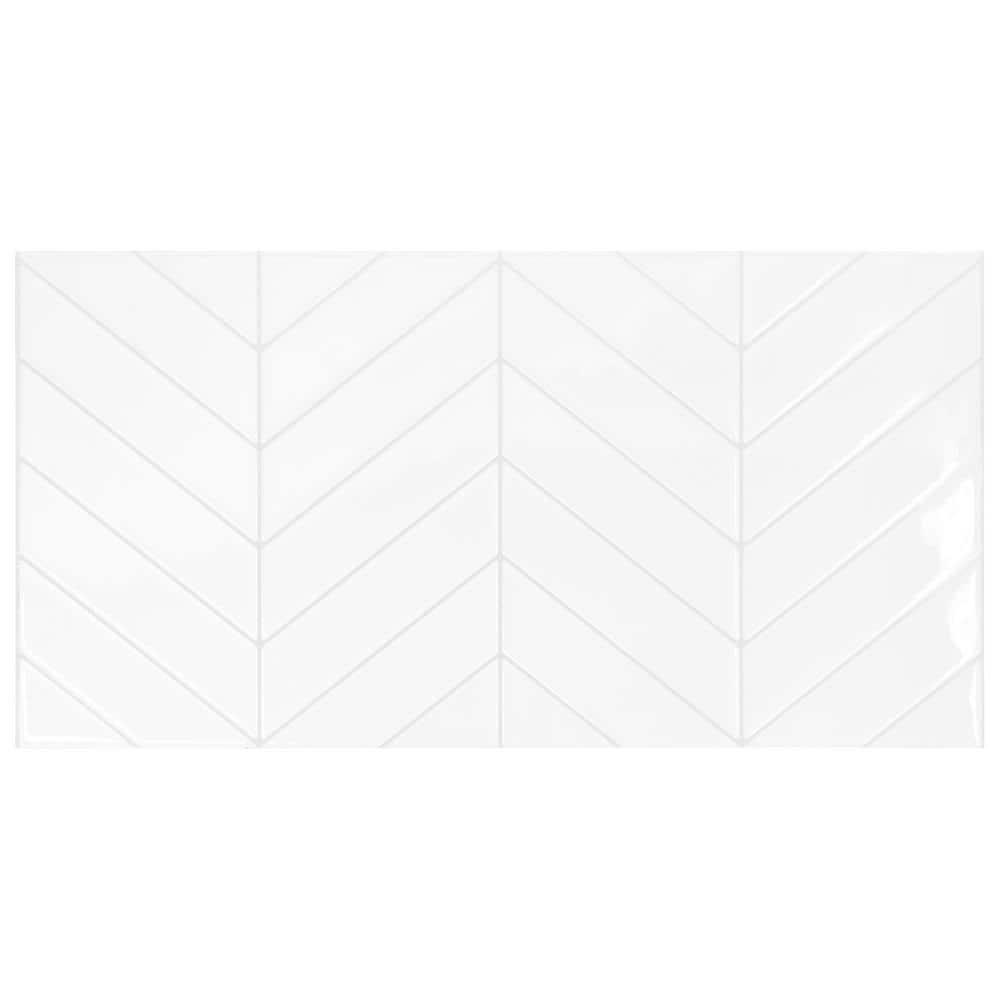 Peel and Stick Gel Backsplash Tile Blok 12" x 22"