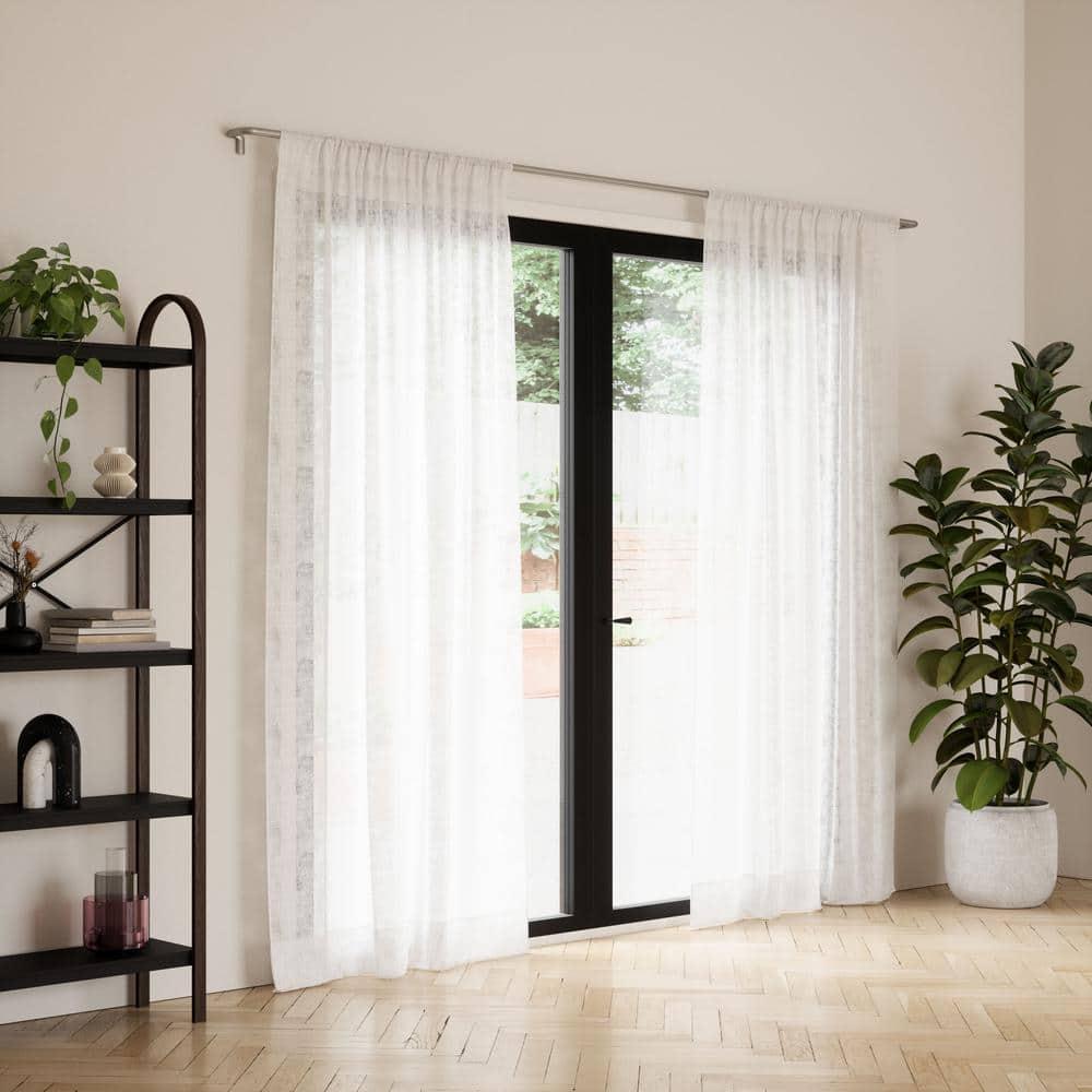 Umbra Stainless Steel Adjustable Single Curtain Rod
