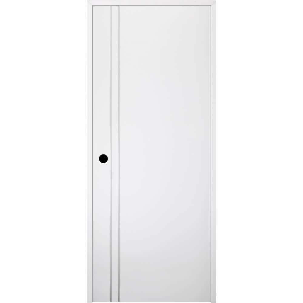 Belldinni Smart Pro 2V DIY-FRIENDLY Flush Wood Painted Narvika Collection Standard Door