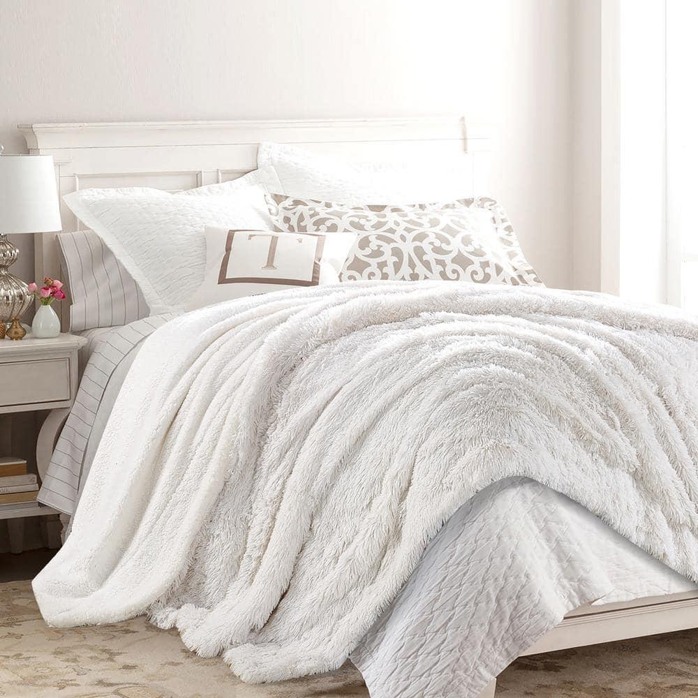 Chanasya Shaggy Shaggy Super Elegent Sherpa Long Fur Throw