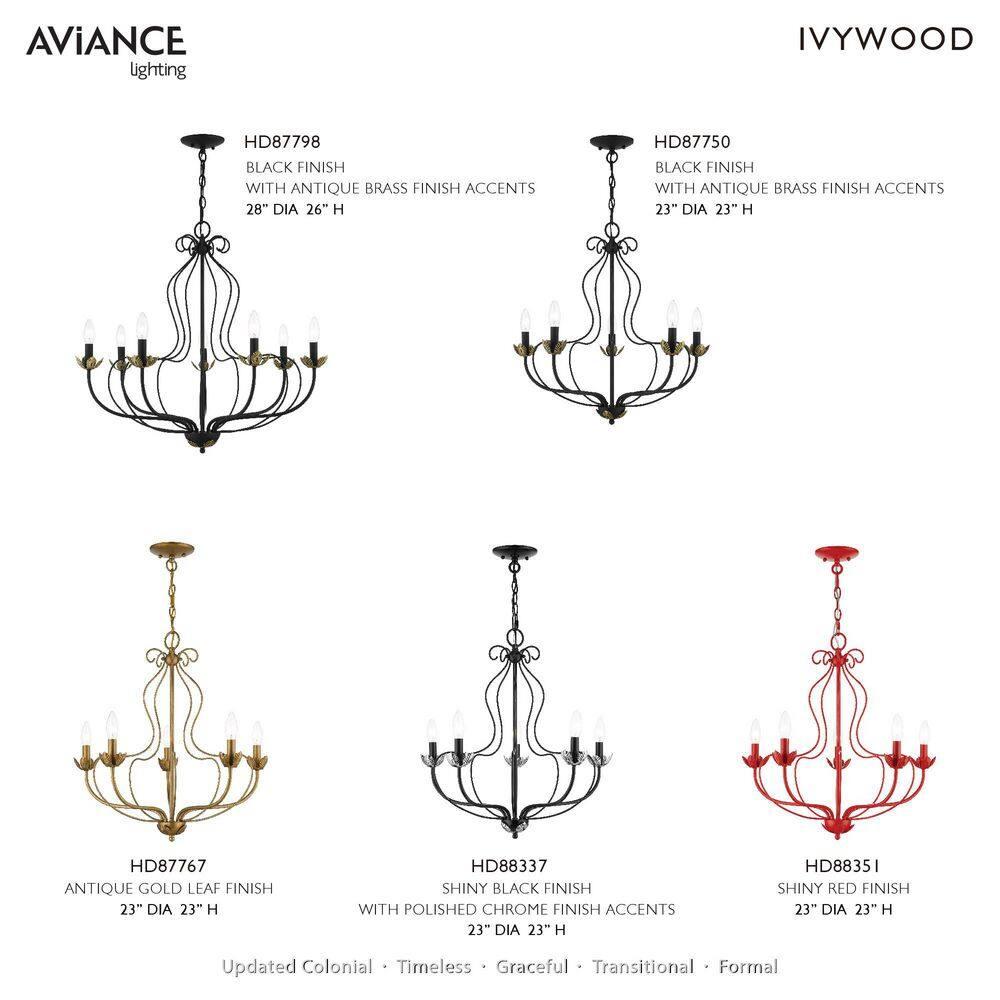 Livex Lighting - Katarina - 5 Light Chandelier In Transitional Style-23 Inches