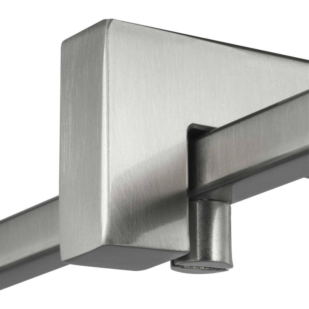Progress Lighting Chadwick 1-Light Mini-Pendant, Brushed Nickel, Opal Glass Shade