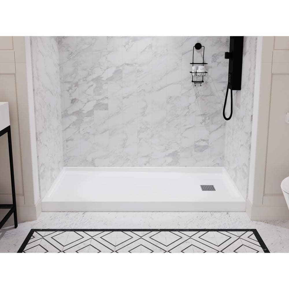 30'' W 60'' D Rectangular Triple Shower Base
