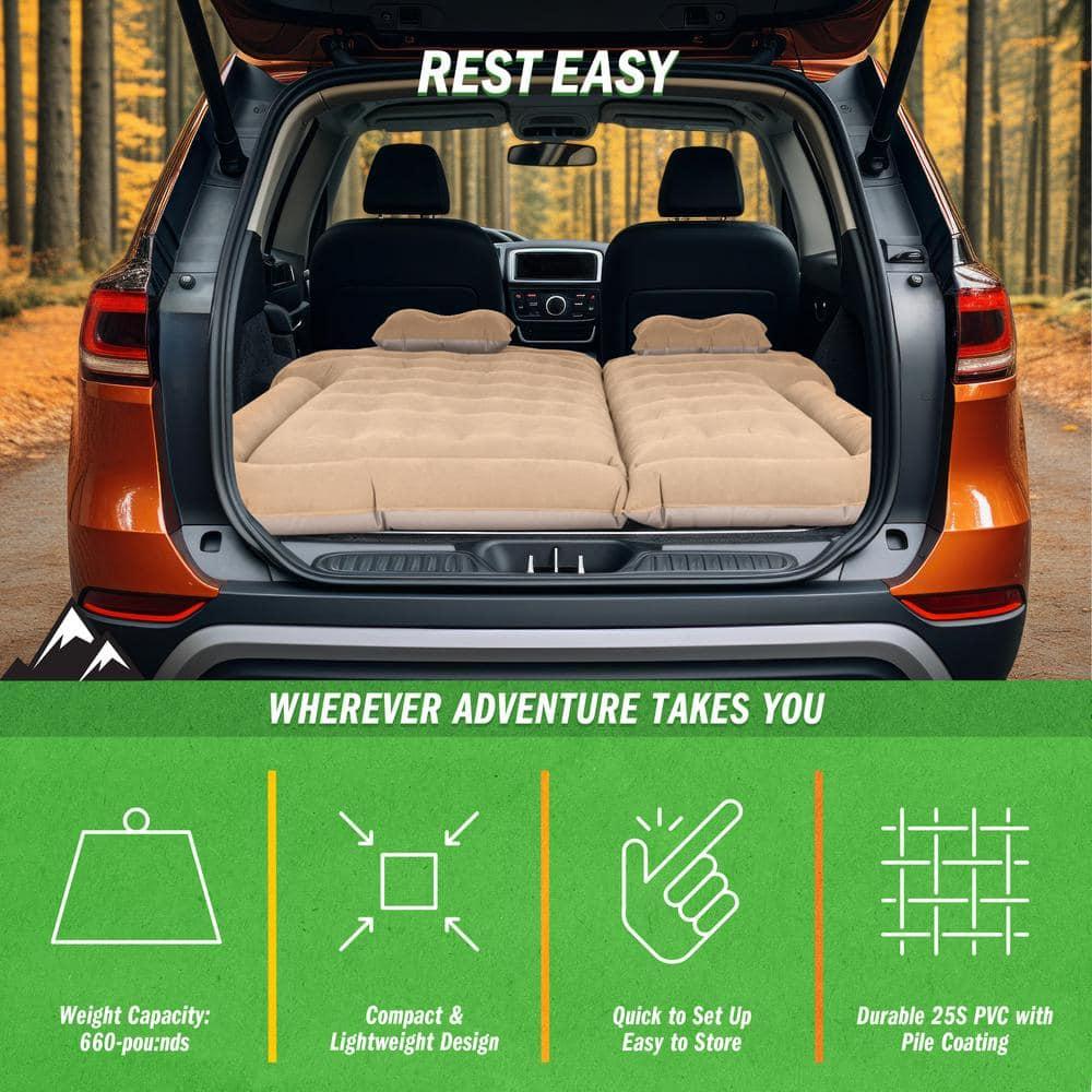 Wakeman Outdoors Camping Mattress for SUV, Beige