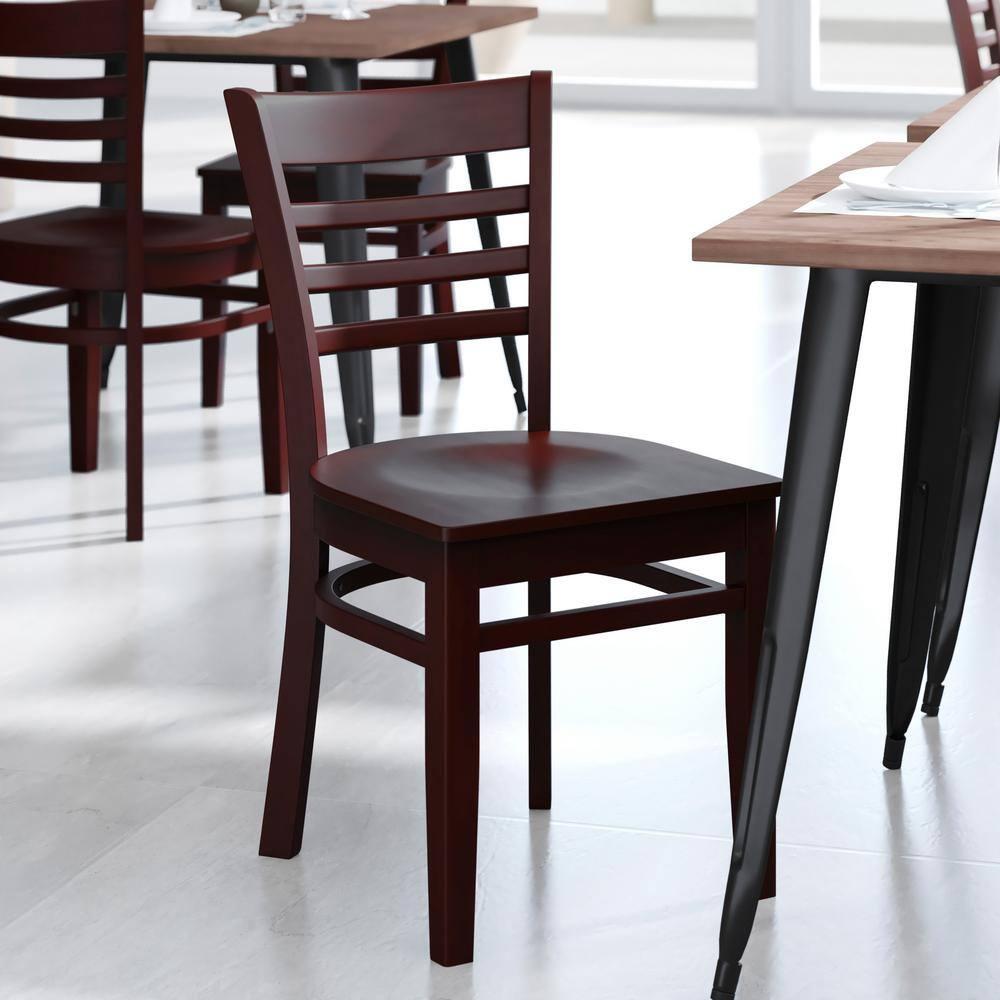 Flash Furniture Camry Series Ladder Back Side Chair I (Set of 2)