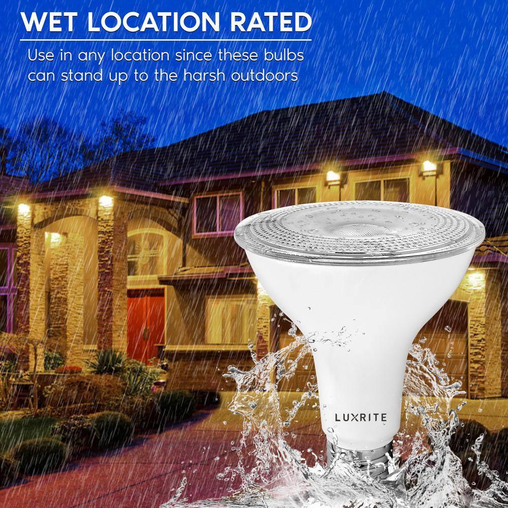 75-Watt Equivalent PAR30 Dimmable LED Light Bulb Wet Rated 11-Watt Dimmable 2700K Warm White (6-Pack)