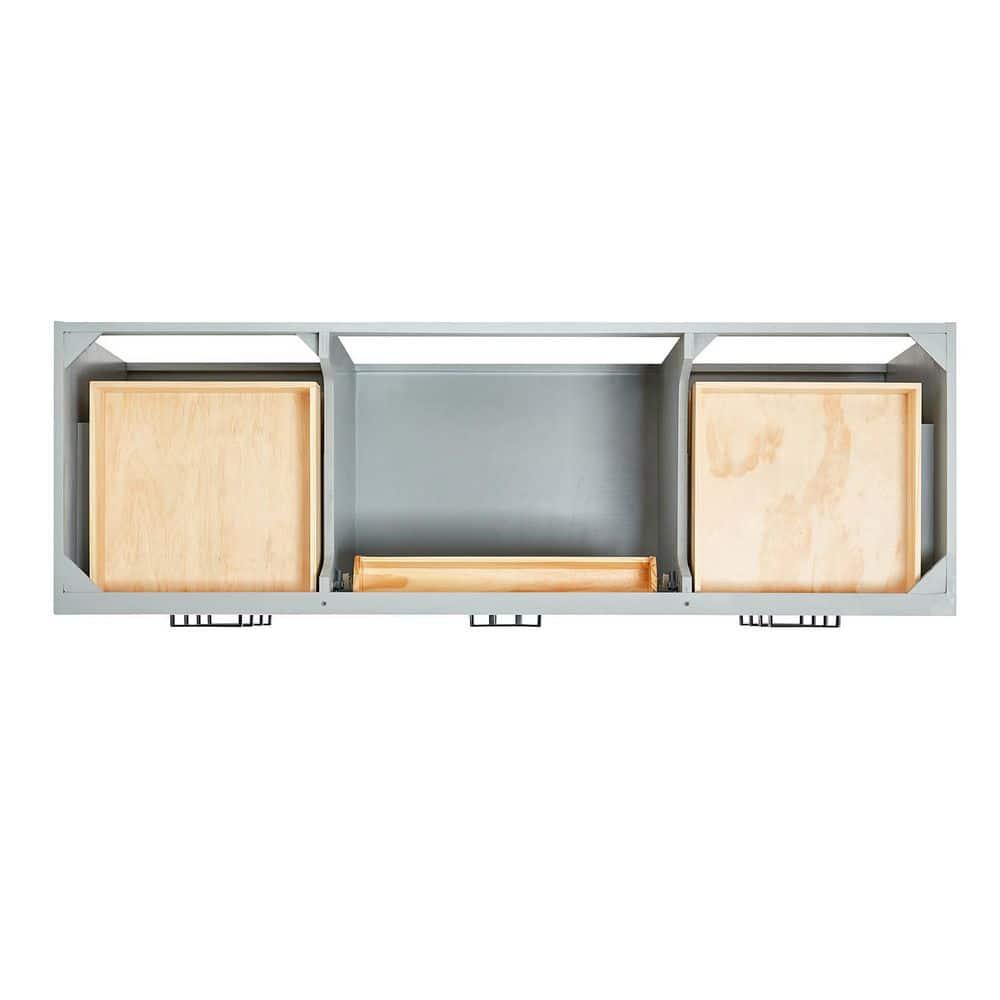 Ariel T066scqrvo Hepburn 66" Free Standing Single Basin Vanity Set - Grey