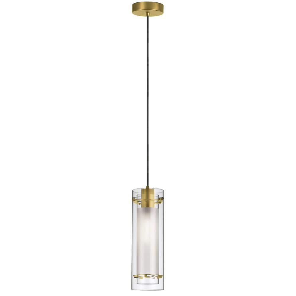 Dainolite Pasha 1 - Light Pendant in  Aged Brass