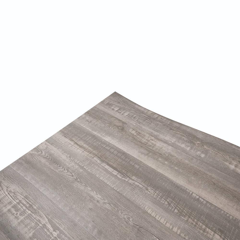 LeisureMod Ravenna Single Modern 63" Rectangular Dining Table with Wavy Edge Wood Top and Metal Legs