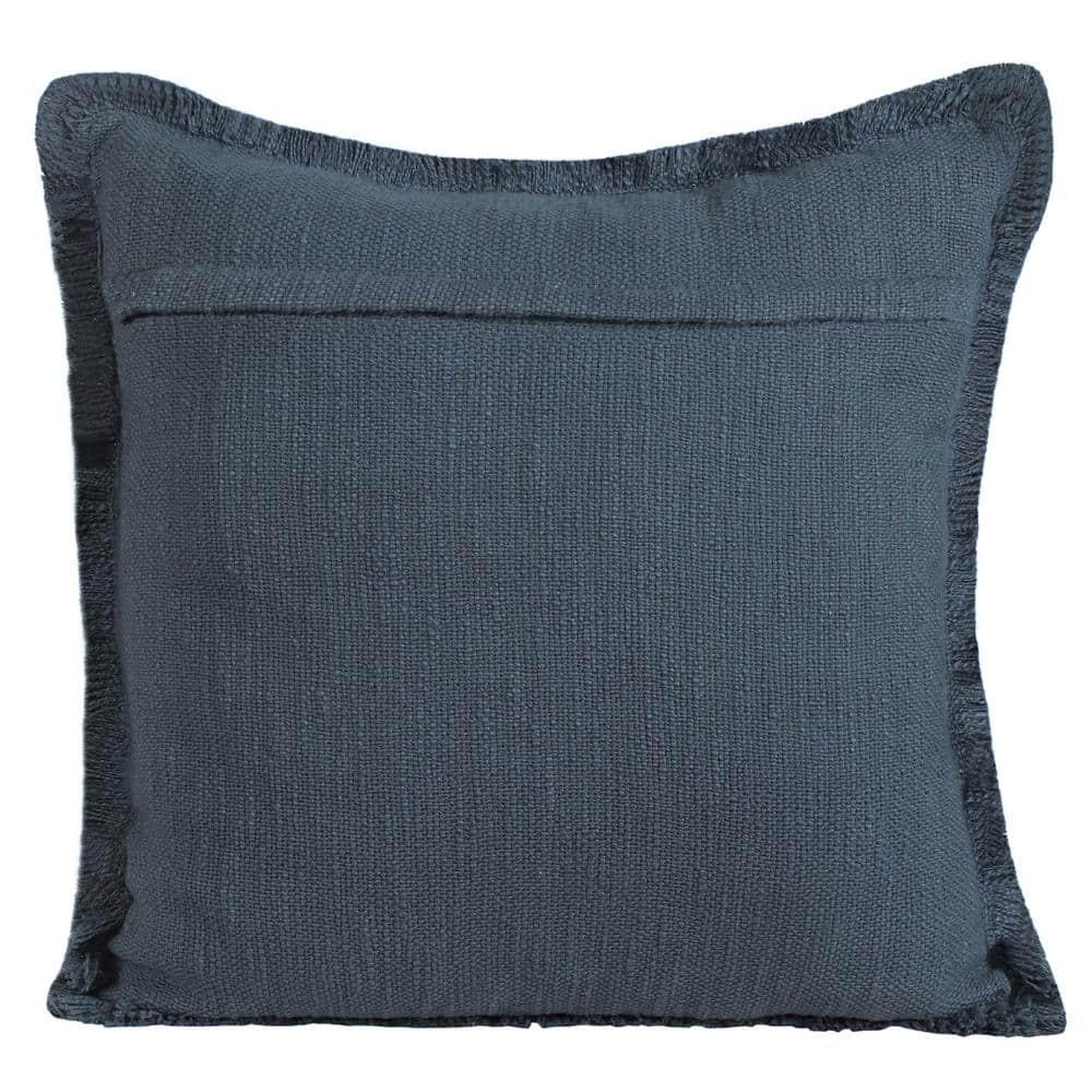 Rajani Home Jessei Fringed Cotton Throw Pillow