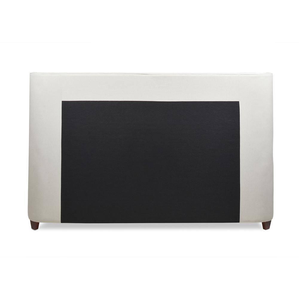 Manhattan Shelter King Platform Bed Frame Light Beige