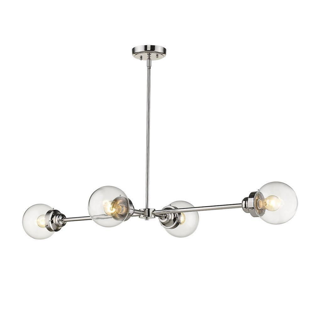 Acclaim Lighting In21222 Portsmith 4 Light 48" Wide Linear Chandelier