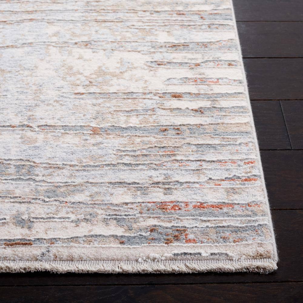 Marmara MRM304 Power Loomed Accent Rug - Beige/Blue Rust - 2'6"x4' - Safavieh.
