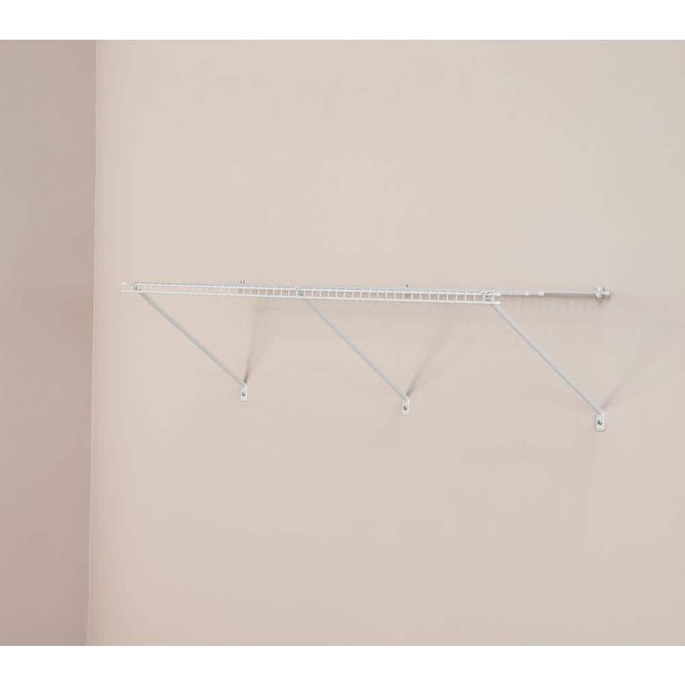 ClosetMaid 4' x 16" HD Utility Shelf, White