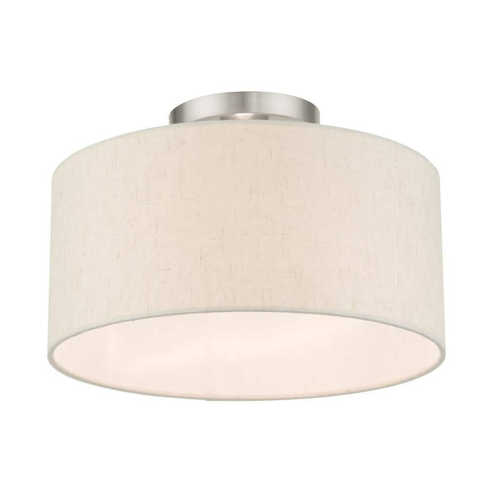 Zipcode Design™ Darian Fabric Semi Flush Mount
