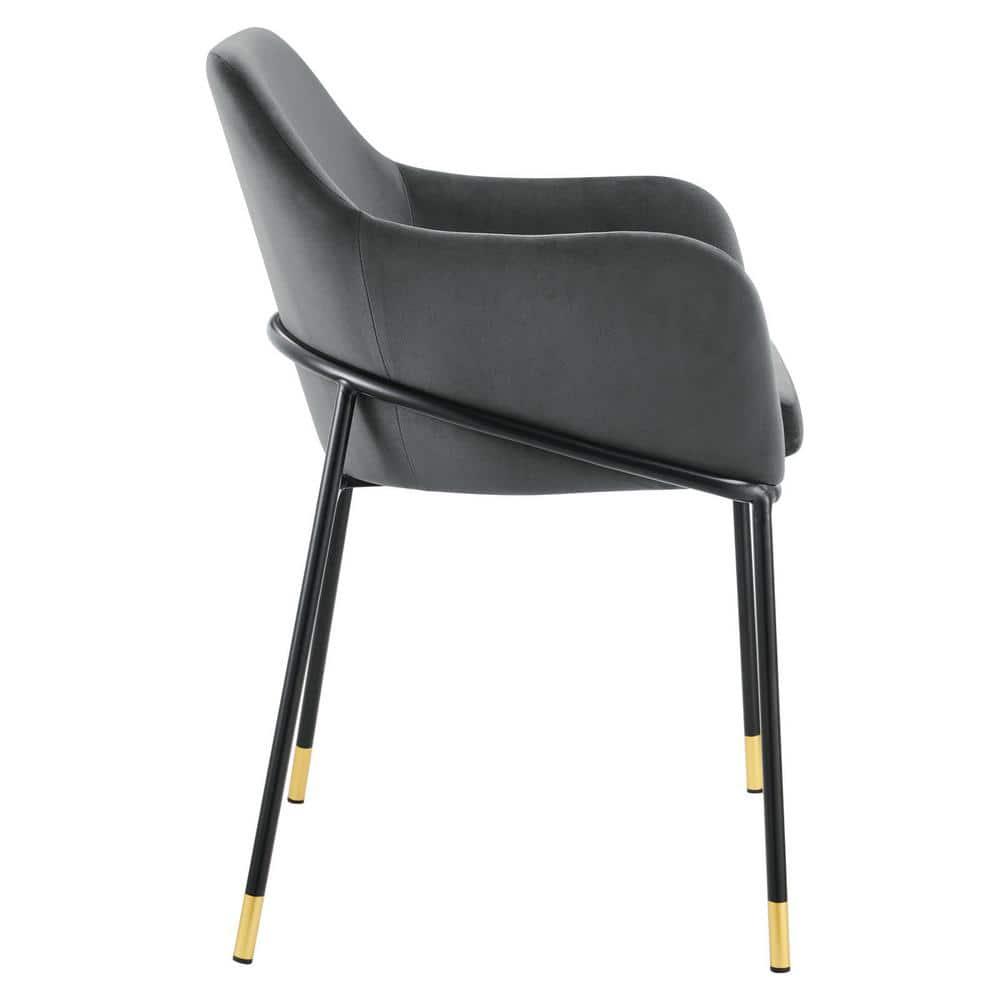 Modway Jovi Performance Velvet Dining Armchair by Modway (Set of 2)