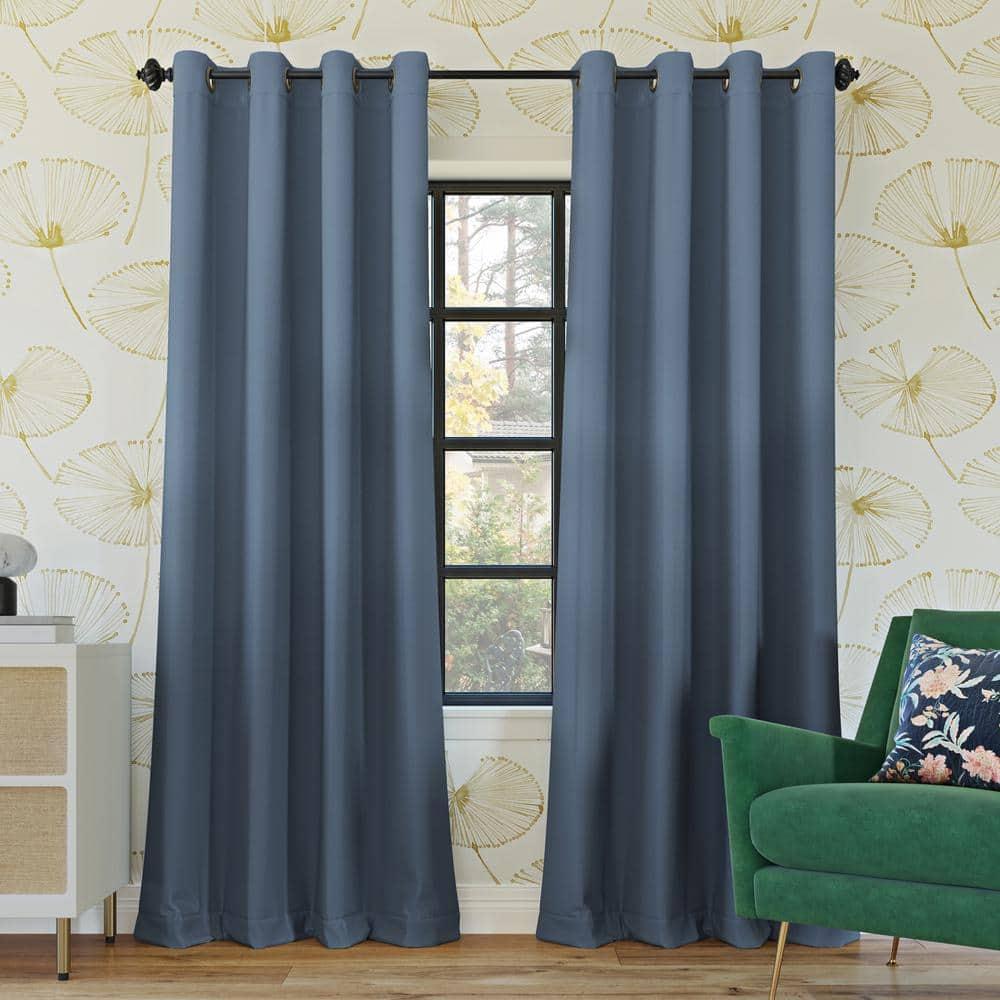 Sun Zero Oslo Theater Grade Extreme 100% Blackout Grommet Curtain Panel
