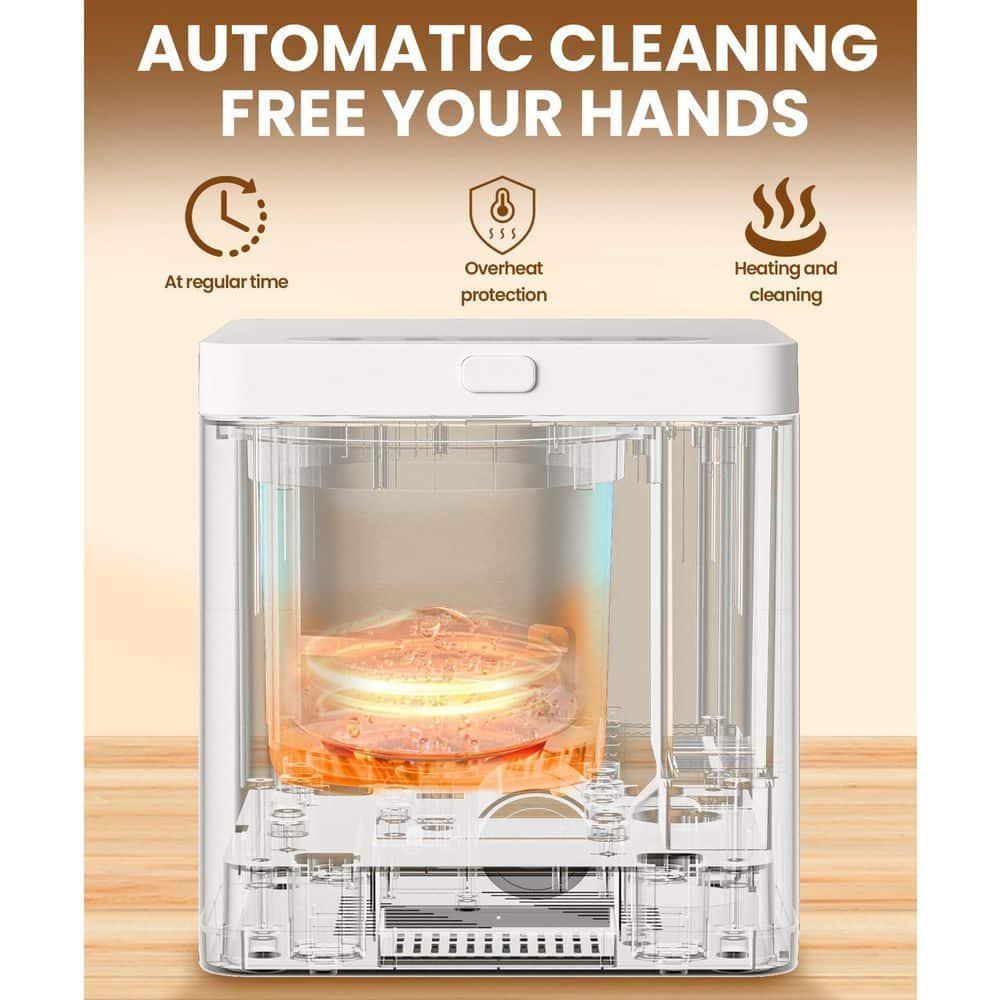Electric Composter for Kitchen, 3.3L, Smart Compost Bin, Odorless/Auto-Cleaning, 2 Modes, Blade Upgrade, Food Waste to Fertilizer