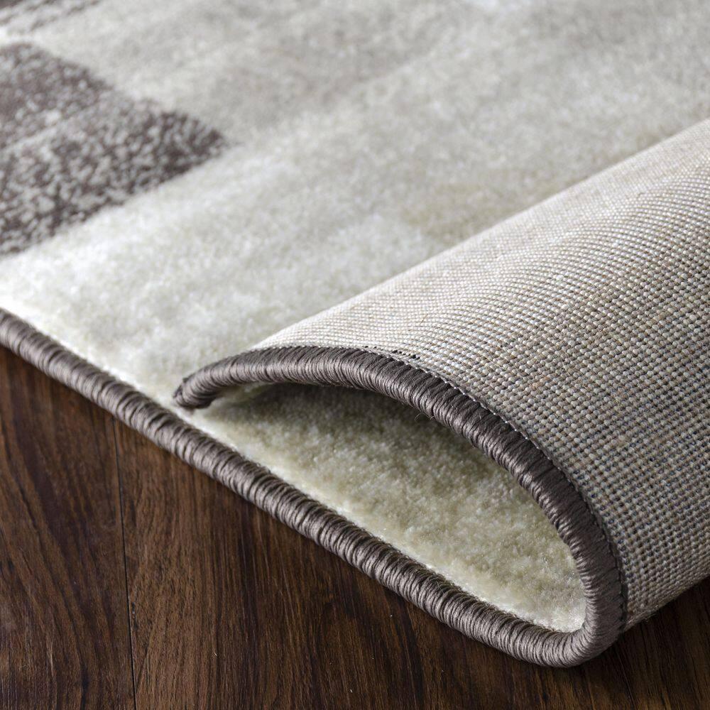 Superior Estella Checkered/Block/Geometric Area Rug, 8' x 10'