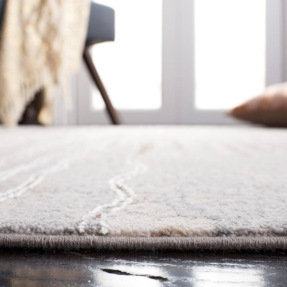 Marmara MRM304 Power Loomed Area Rug - Beige/Blue Rust - 8'x10'1" - Safavieh.
