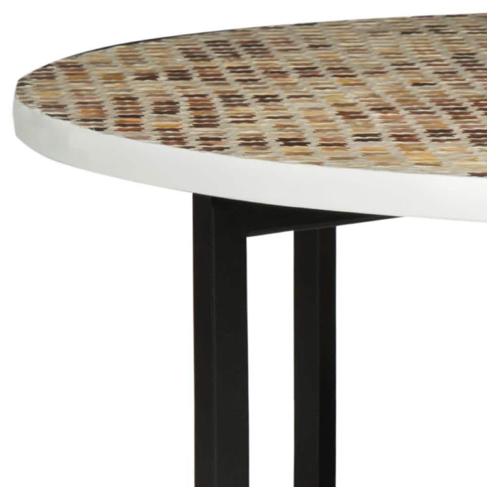 Cheyenne Coffee Table - Brown/Multi - Safavieh
