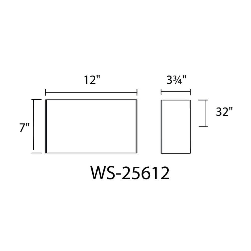 White Dimmable Energy Star Battery Wall Sconce