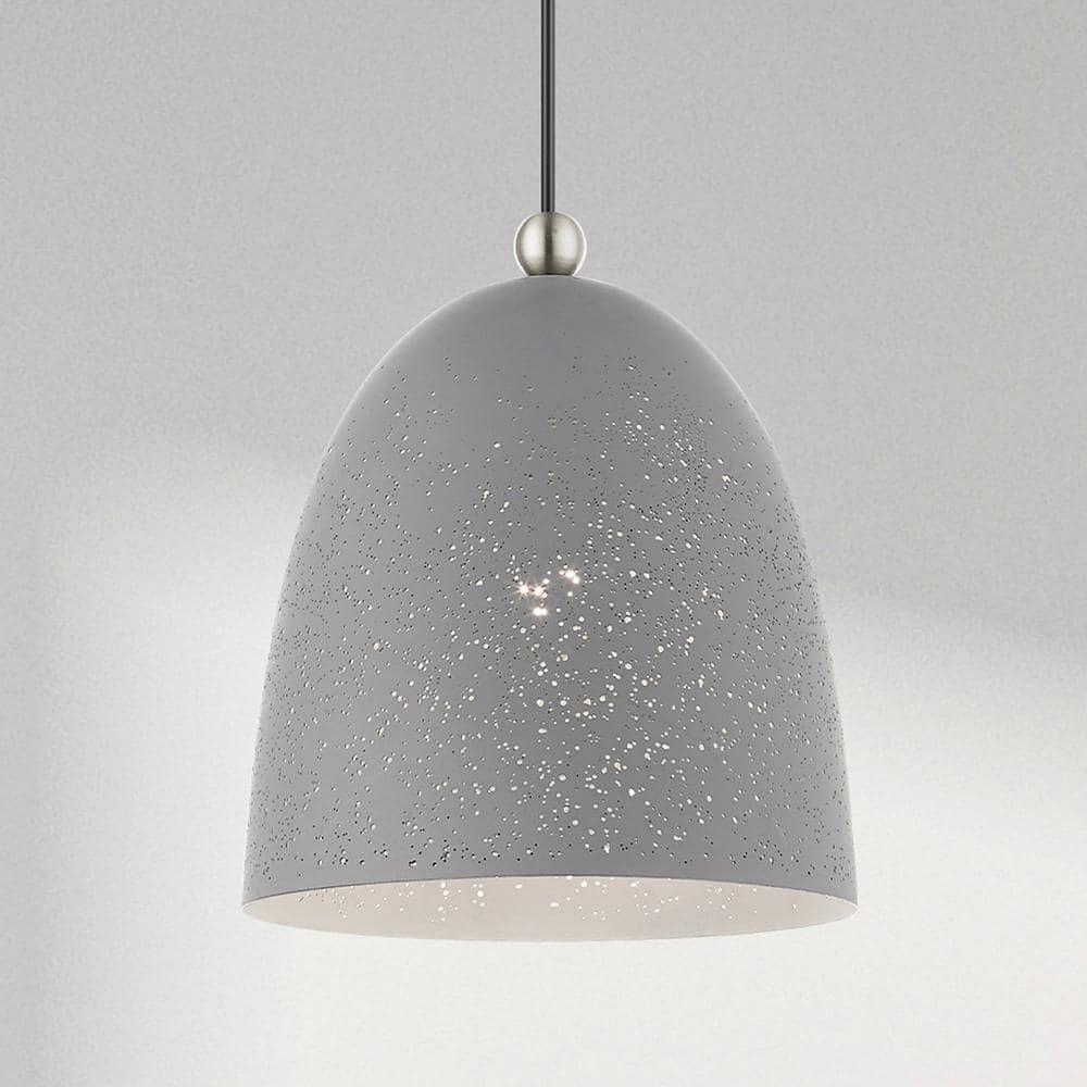 Livex Lighting Arlington 1 - Light Pendant in  Nordic Gray