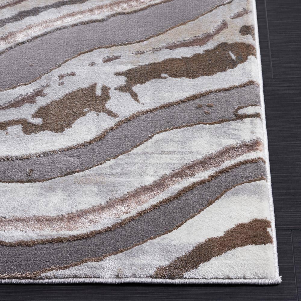 Wade Logan® Swindle Abstract Gray/Beige Area Rug