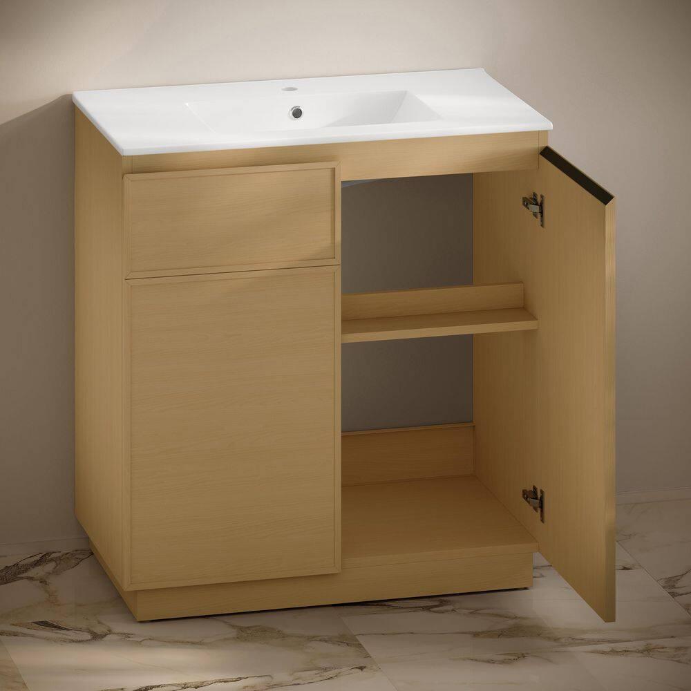 Swiss Madison St. Tropez 36" Freestanding Bathroom Vanity With Sink Top