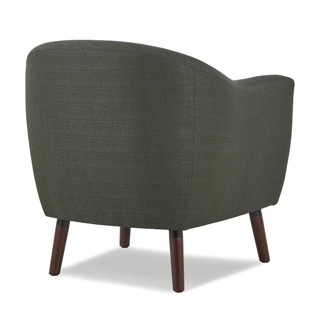 Lexicon Lucille Upholstered Accent Chair in Gray