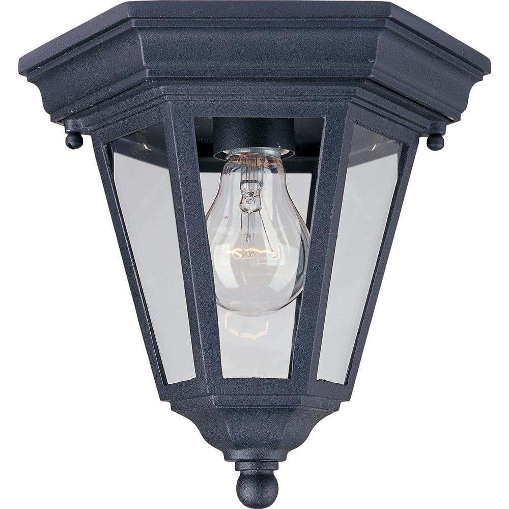 Maxim Lighting Westlake 1 - Light Flush Mount in  Black