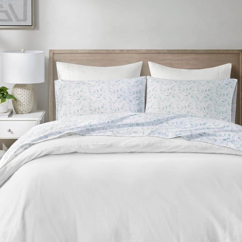 Madison Park Essentials 200 Thread Count Printed Cotton 200 Thread Count Printed 100% Cotton Sheet Set