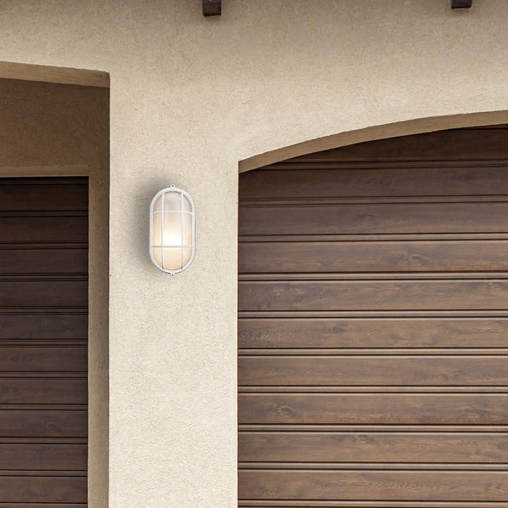 Trans Globe Lighting 41015 6.5" Width 1 Light Flush Mount Bulkhead Outdoor Wall Sconce -
