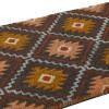 Main + Mesa Natural Coir Doormat with Geometric Print, Multi-color