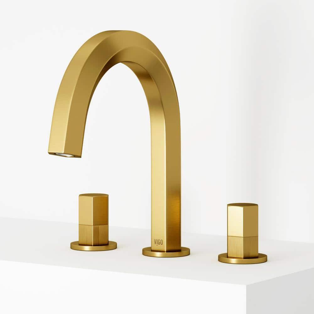Hart 9" H Two Handle Widespread Bathroom Faucet