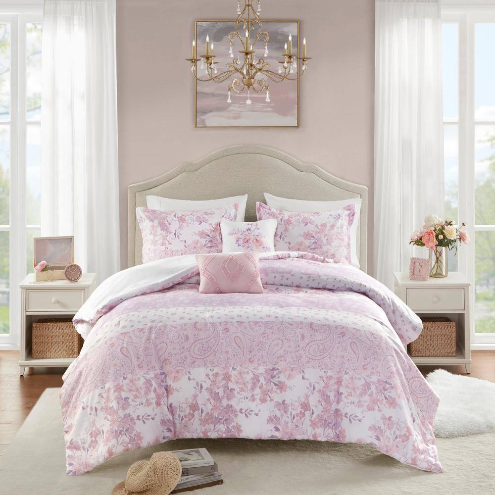 Intelligent Design Floral Paisley Comforter Set