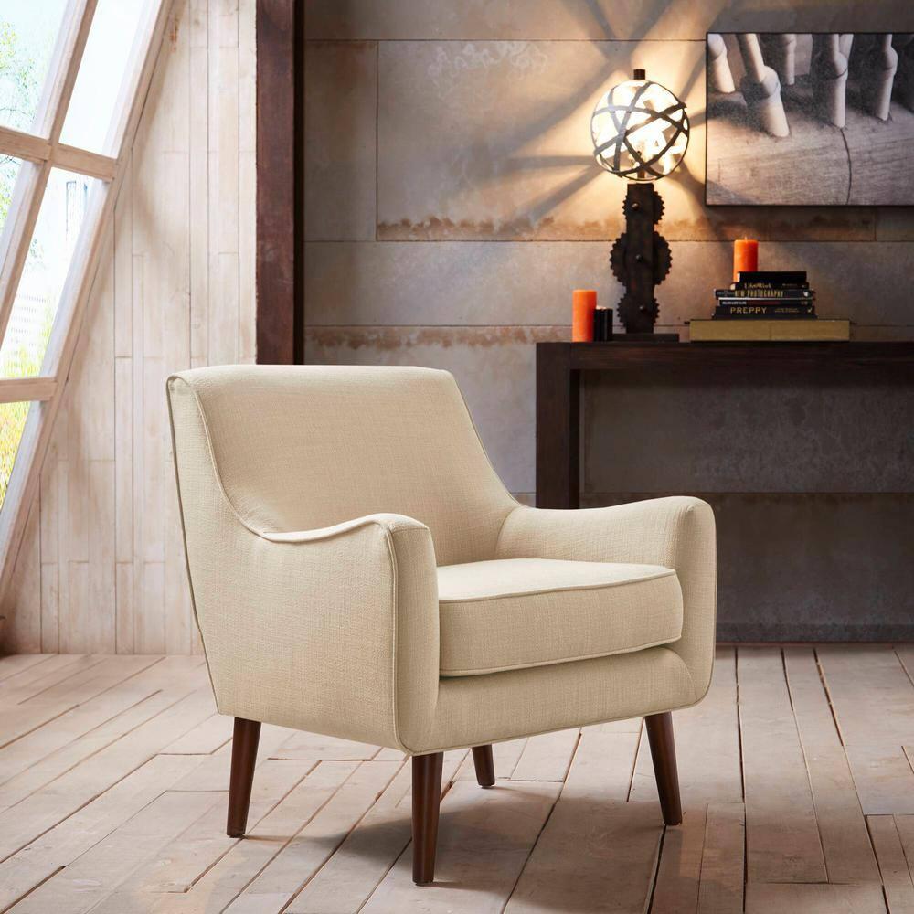 Femi Upholstered Mid-Century Accent Chair