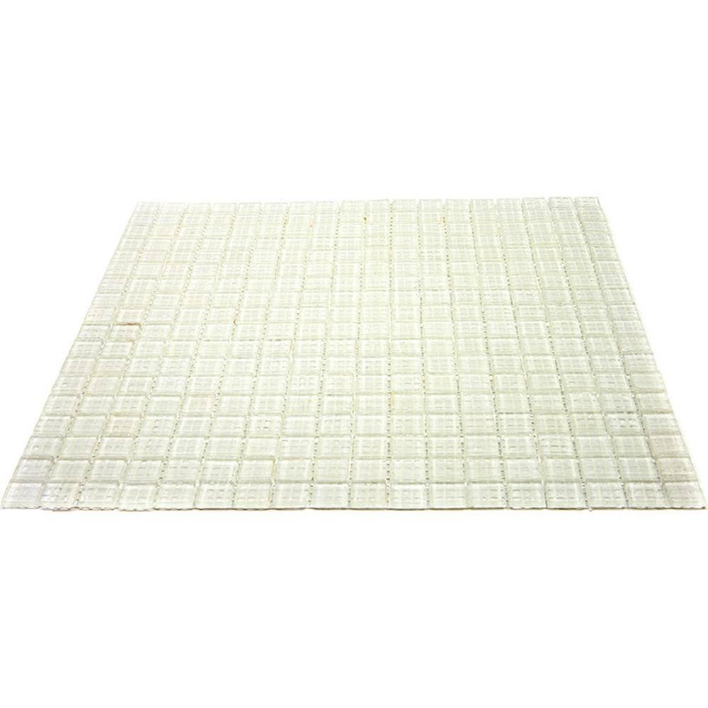 Skosh 0.6" x 0.6" Glass Grid Mosaic Wall & Floor Tile