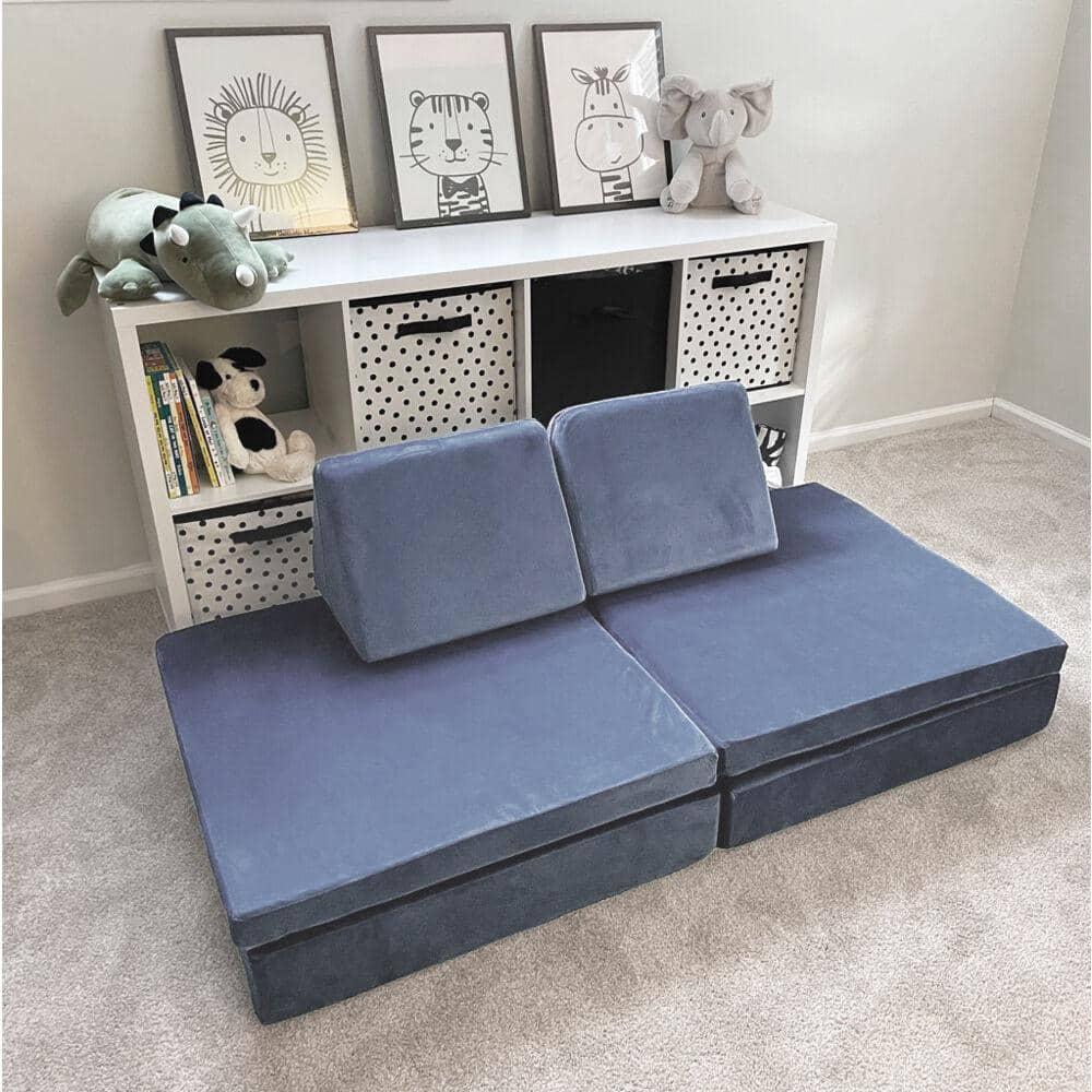 Critter Sitters Kids 8.5'' Foam Chair Sofa / Sectional and Ottoman
