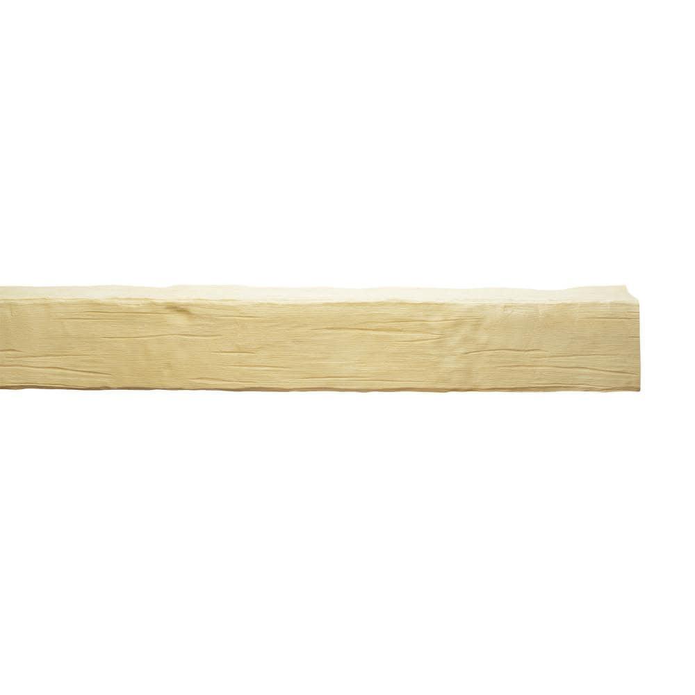 5-7/8 in x 7-7/8 in x 153 in Modern Faux Wood Beam