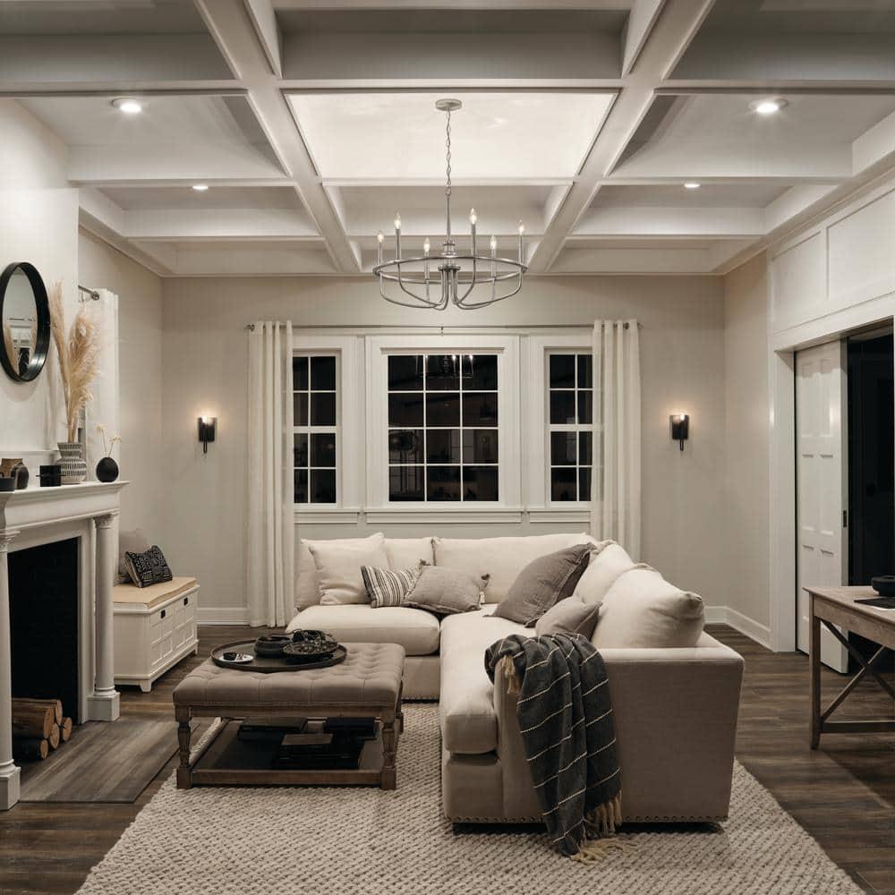 Kichler Lighting Capitol Hill 6 - Light Chandelier in  Brushed Nickel