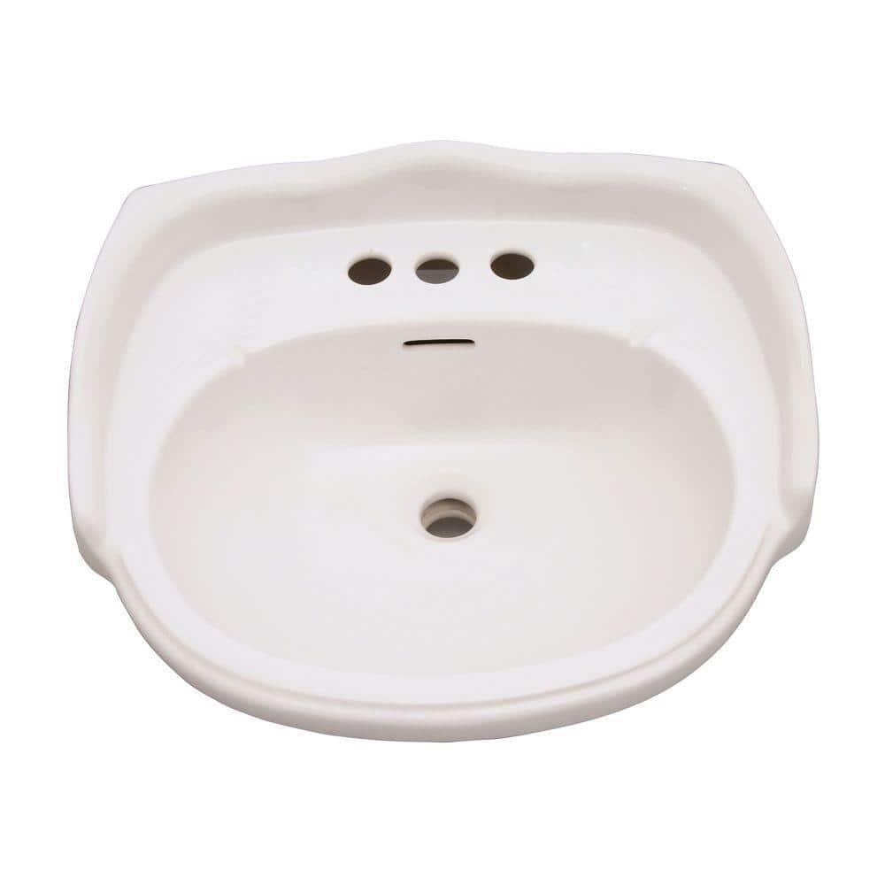 Barclay Victoria 21.75'' Vitreous China Oval Bathroom Sink with Overflow