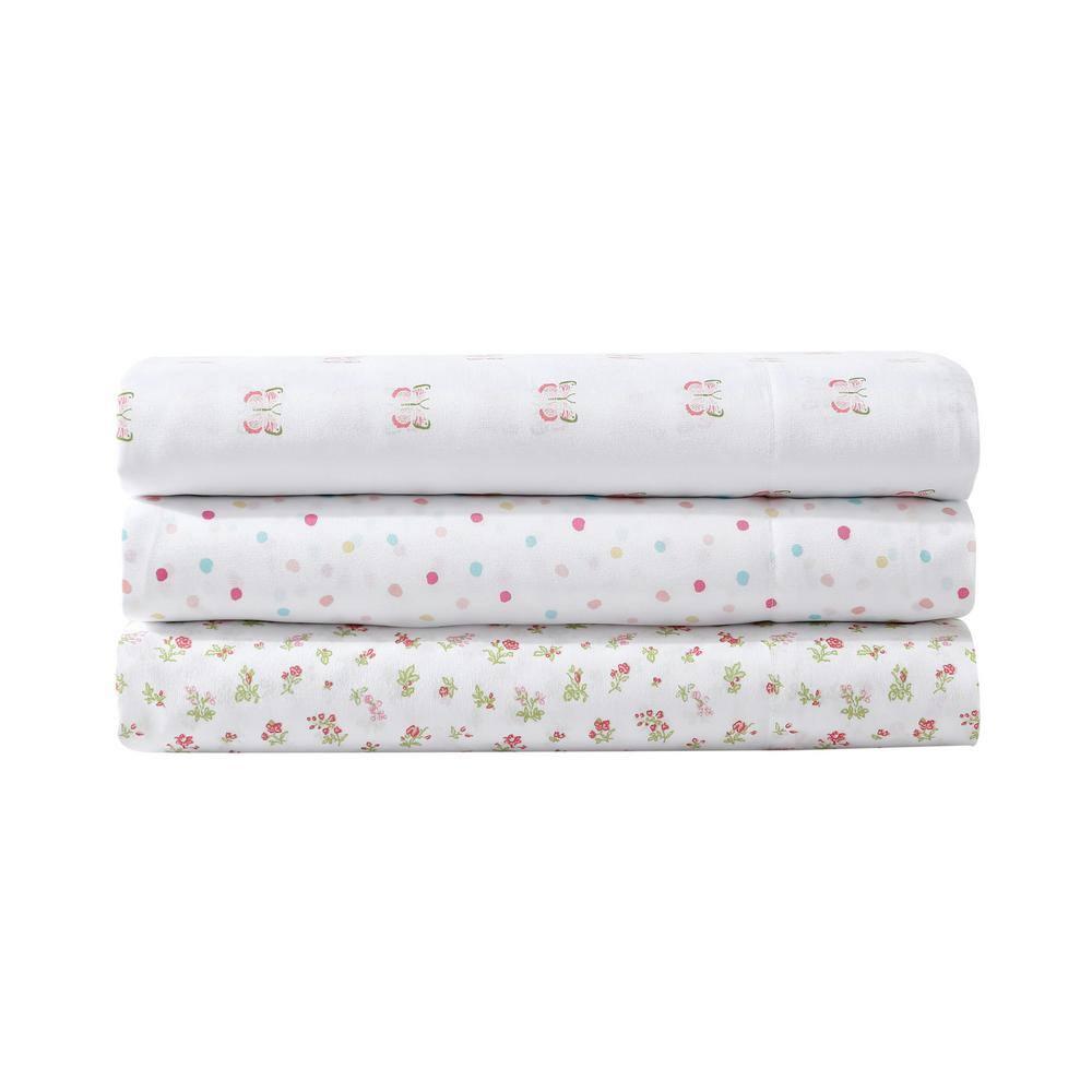 Laura Ashley Laura Ashley Kids Cozy Printed Sheet Sets
