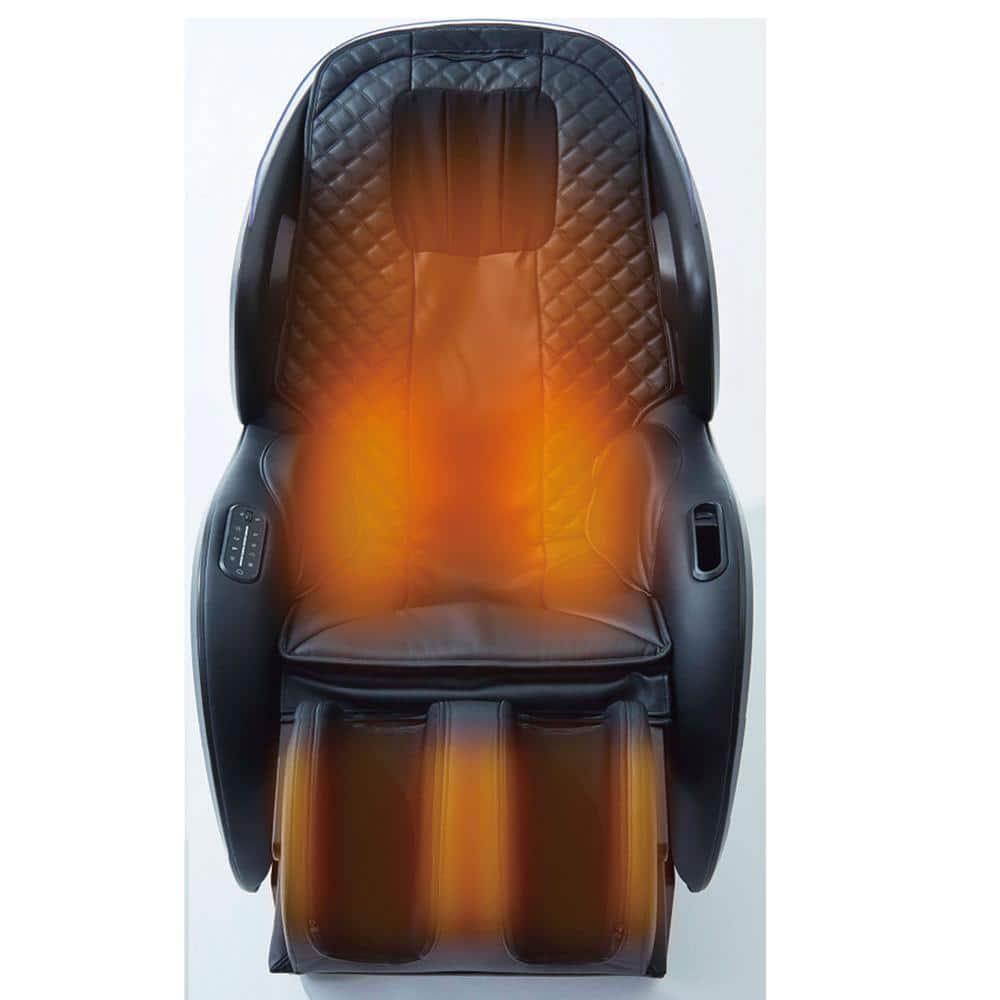 Synca Wellness Synca CirC 3 Zero Gravity Massage Chair with Reversible Ottoman, Black | Wayfair