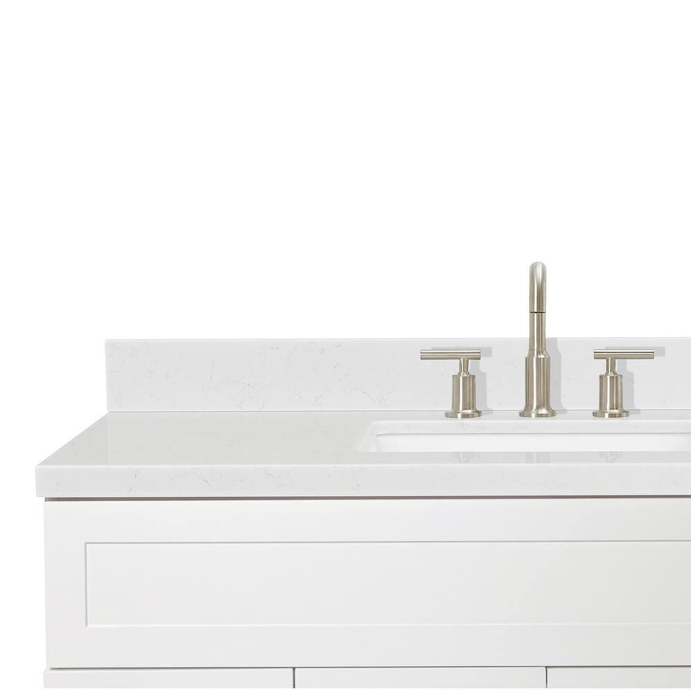 Ariel F048scqrvo Hamlet 48" Free Standing Single Basin Vanity Set - White