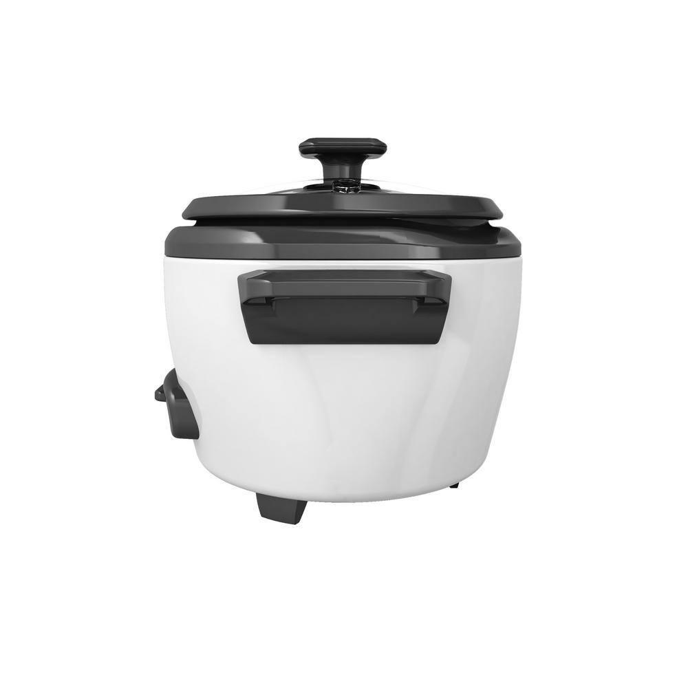 BLACK+DECKER BLACK+DECKER, Rice Cooker, Uncooked Rice, Steaming Basket, Removable Non-Stick Bowl, One Touch